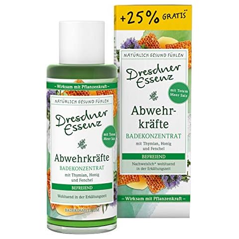 Dresdner Essenz Badekonzentrat"Abwehrkräfte" 125ml für 10-12 Vollbäder. Mit Thymian Cover
