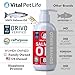 Salmon Oil for Dogs & Cats - Healthy Skin & Coat, Fish Oil, Omega 3 EPA DHA, Liquid Food Supplement for Pets, All Natural, Supports Joint & Bone Health, Natural Allergy & Inflammation Defense, 8 oz