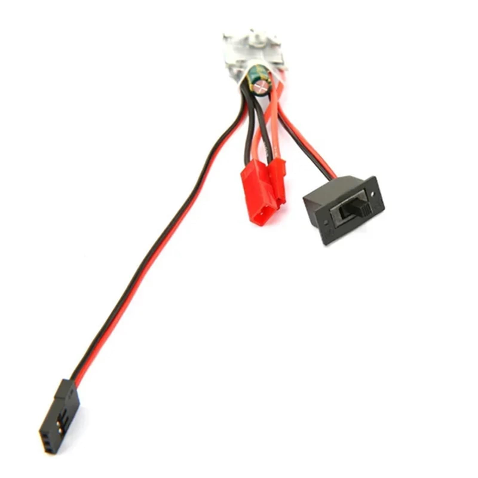 Per F05427 1/16 1/18 1/24 10A ESC Spazzolato Regolatore Di Velocità Motore A Due Vie Con Freno Modello Accessorio Modificato Ricambio ESC RC