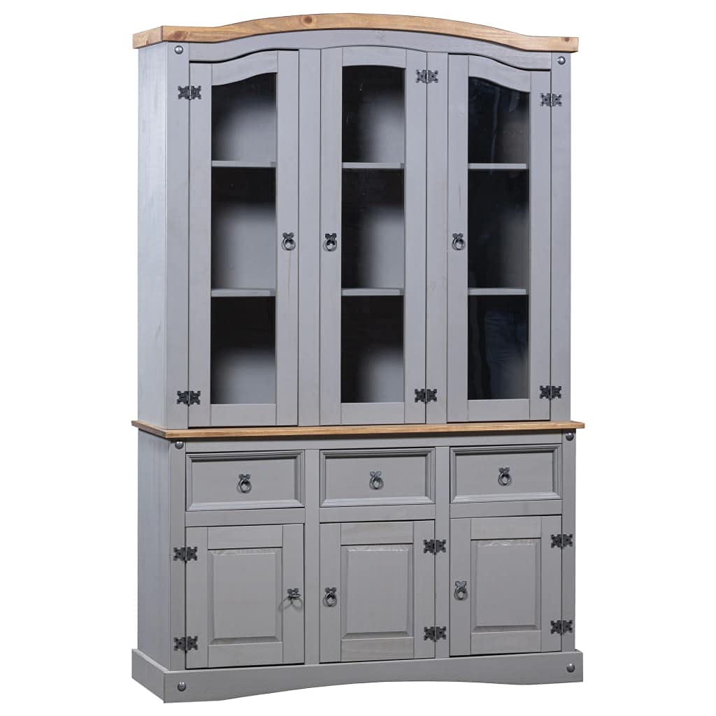 Buy Wooden Sideboard, Buffet Hutch Display Cupboard