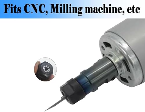 Miniatura 6 de ER20 - Juego de tuercas de resorte ER20 18 pulgadas + 14 pulgadas + 12 pulgadas y tuerca de sujeción para máquina de grabado CNCherramienta de