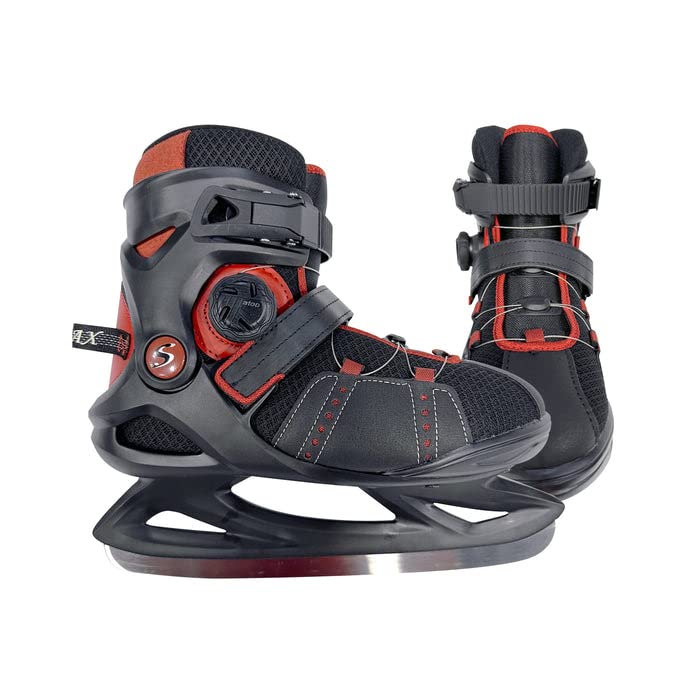 【週末お値下げ】 SKI SKATES ブラック 新品未使用 正規品 SOFTMAX - Insulated Ice Skates for Men - Soft, Comfortable and