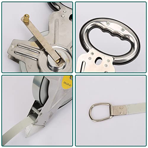 Cinta Métrica Acero Inoxidable 50 m para Construcción miniatura 6