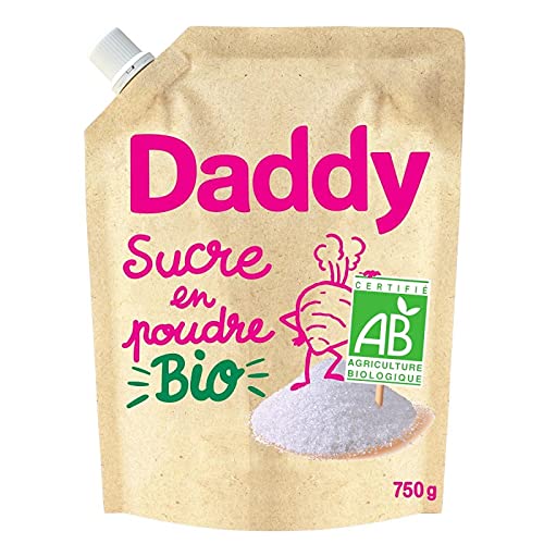 DADDY - Bio Sucre En Poudre Doypack 750G - ( Lot De 4 )