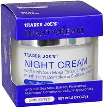 Amazon.com: Trader joe's Night Cream - with Irish SeaMoss Extract