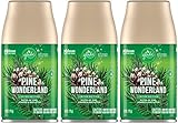 Glade Automatic Spray Refill - Pine Wonderland - Holiday Collection 2020 - Net Wt. 6.2 OZ (175 g) Pe