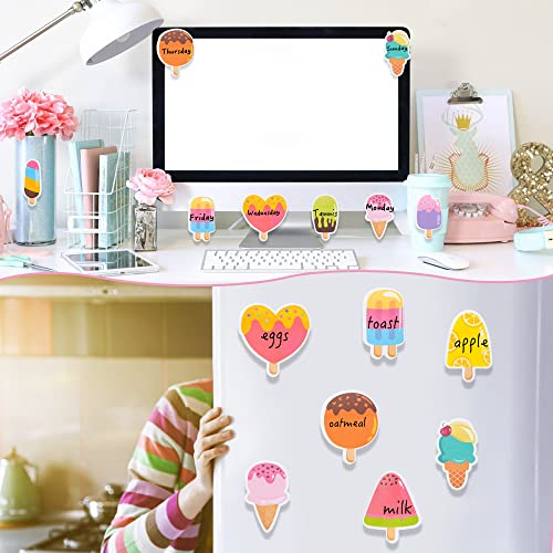 30 Pack Ice Cream Sticky Notes, Total 600 Sheets