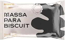 Massa De Porcelana Fria Biscuit 400G Preto 106328