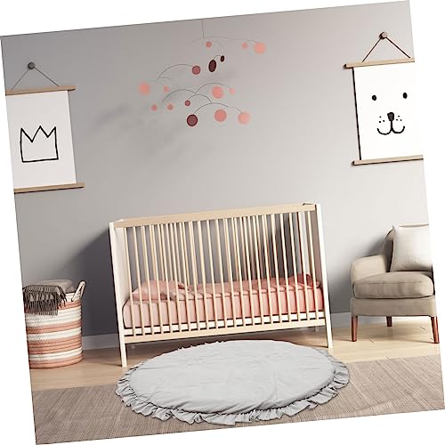 Beatifufu Kruipendeken Tapijten Voor Kinderen Baby Vloer Speelkleed Peuter Tapijt Kinderkamer Tapijten Zachte Kruipende Mat Game Deken Voor Kinderen Stof Lichtgrijs Baby Spelen Tapijt Baby - Afbeelding 5