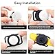 Citymore für Apple Airtag Hundehalsband,2er-Pack wasserdichtes katzenhalsband airtag,weiche Silikon-Airtag-Hülle für Hunde und Katzen, Apple Air Tag-Halter für Haustierhalsband