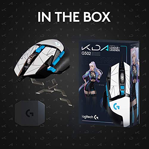 Logitech G502 Hero K/DA High Performance Gaming Mouse - Hero 25K