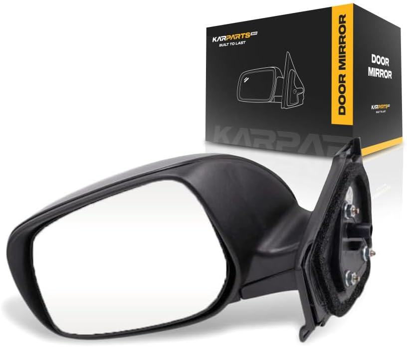 For Toyota Yaris 2007 08 09 10 2011 Door Mirror Driver Side | Hatchback | Manual | Paint to Match | Replacement For 87940-52650 | TO1320233