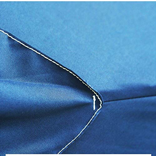 Parasol rectangular resistente UV con facil apertura CLSDRZC rojo 2m para exteriores 3