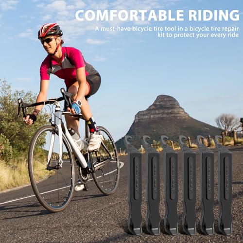 image for Tragoods Bike Tire Levers - Ultra Strong PC Plastic Bicycle Tire Remov