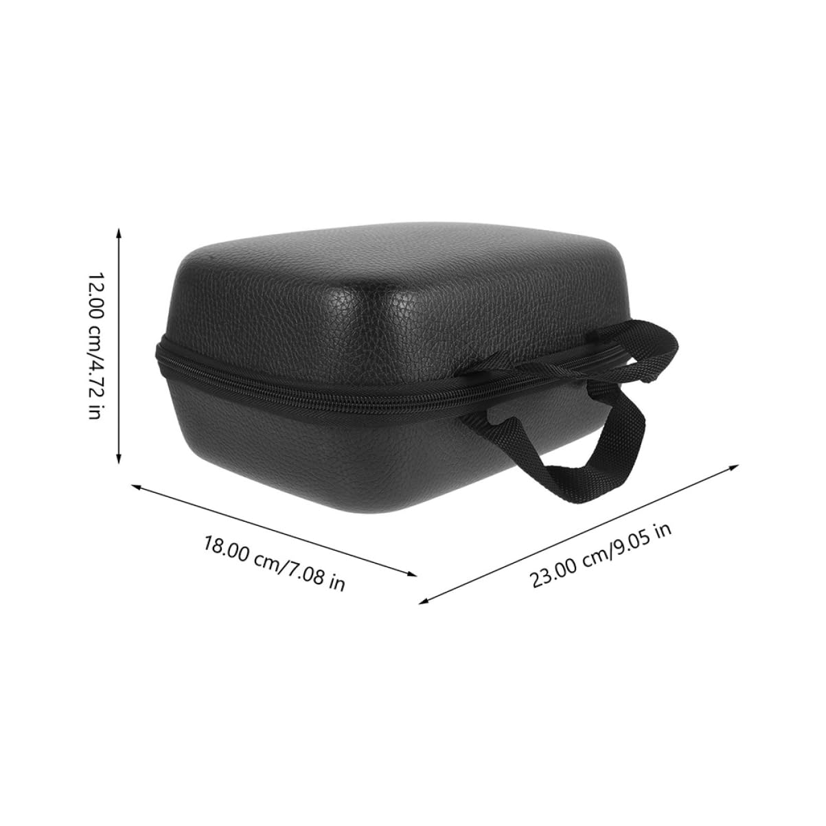 TOYANDONA Borsa per Mulinelli da Pesca 2 Pezzi in Eva Resistente e Antigraffio, Custodia Protettiva per Mulinello e Canna da Pesca, per Attività All'aperto