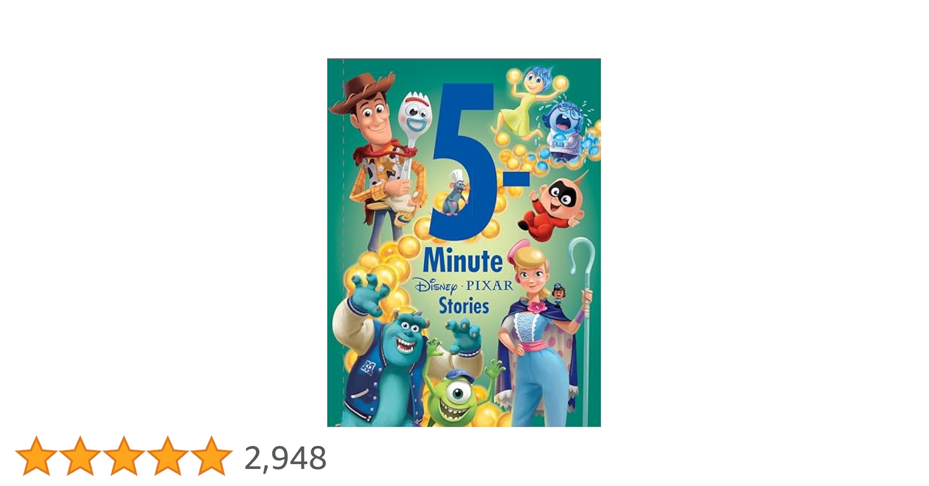 Amazon | 5-Minute Disney*Pixar Stories (5-Minute Stories