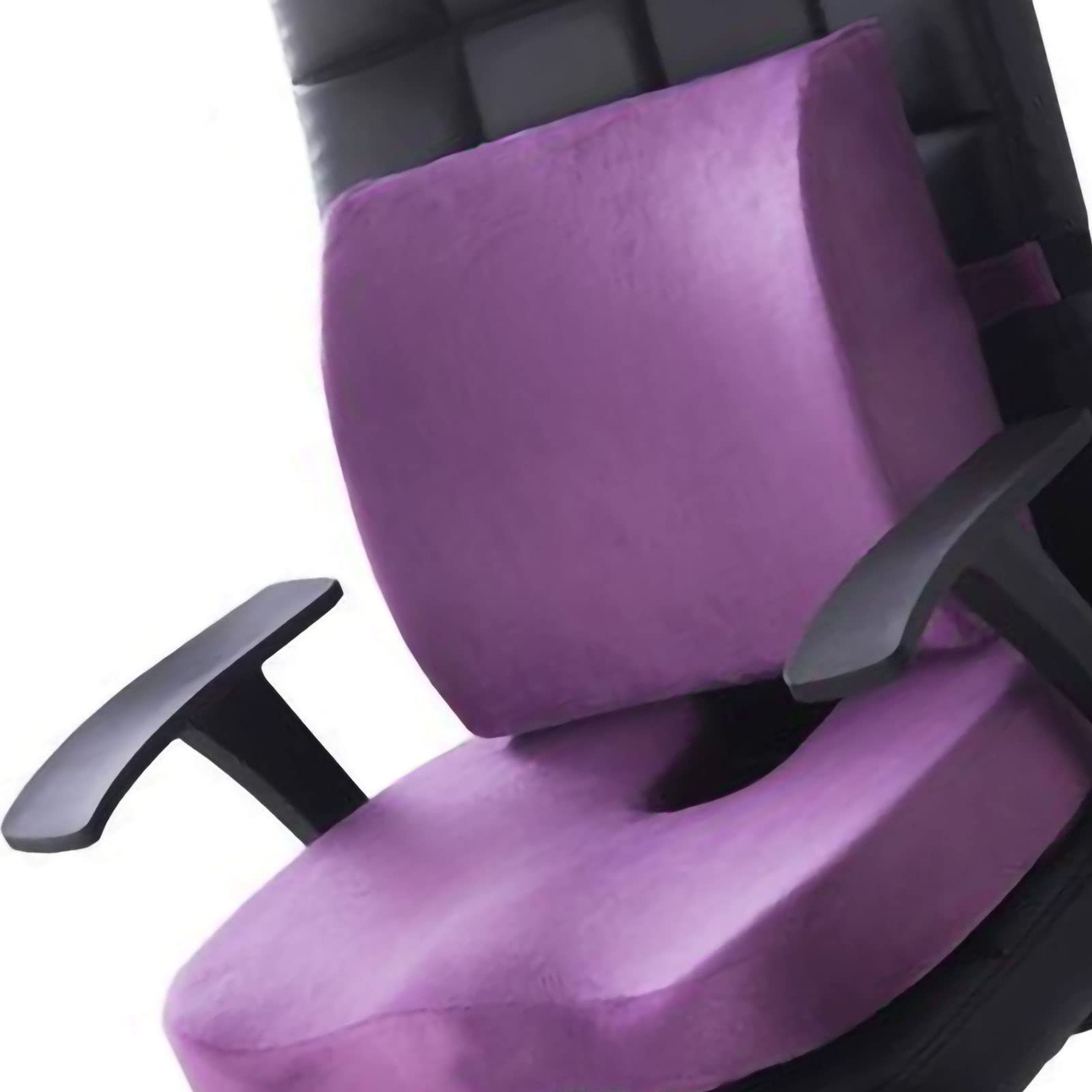 Fdit Cojín de Soporte Lumbar para Silla de Oficina y Asiento de Coche,