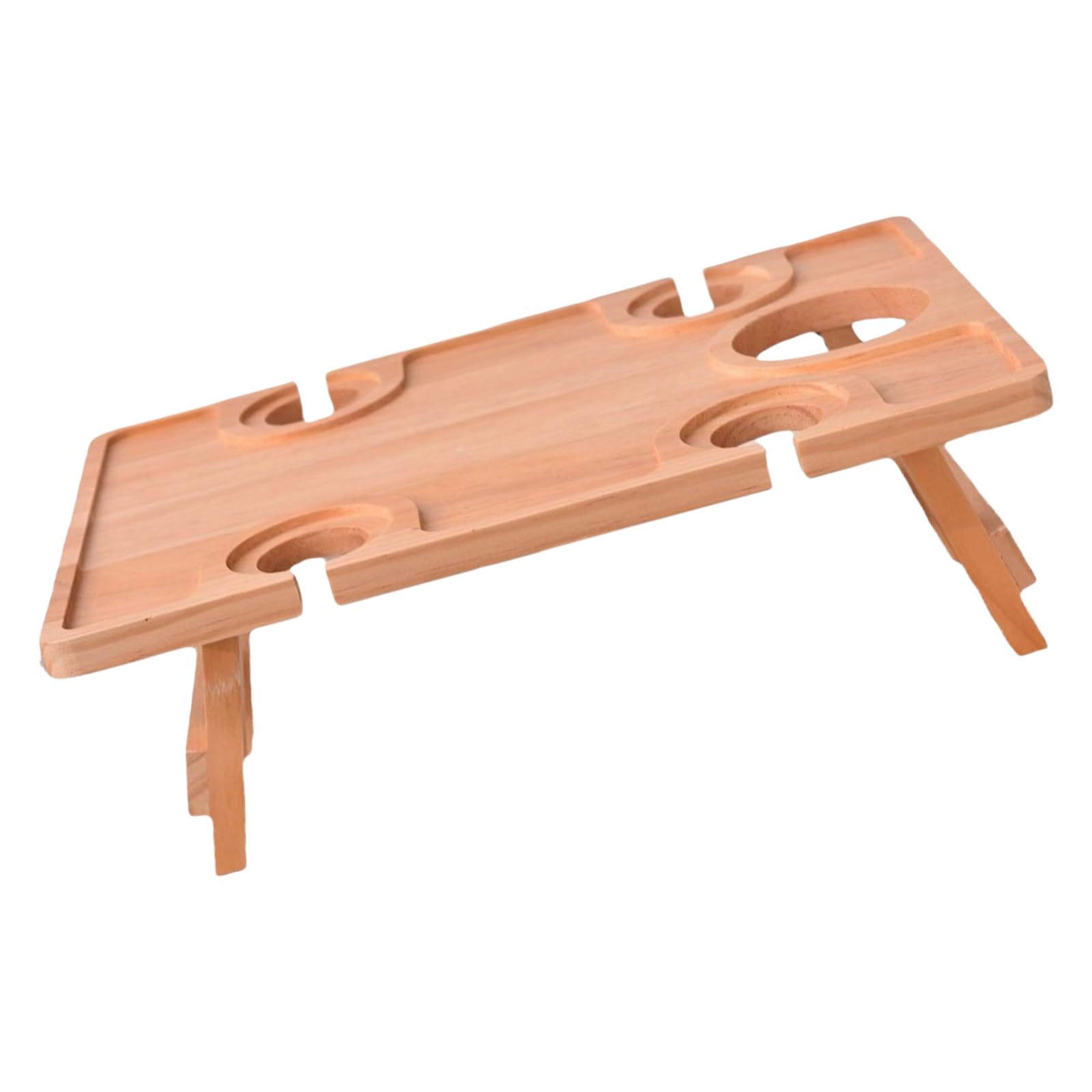 Table à vin pliante pour extérieur avec support pour verre stable