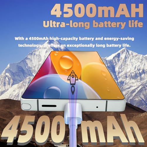 12+512GB Unlocked Android Smartphone 6.9" HD Display, 4500 mAh Battery, 21+8 MP Dual Camera, Dual-SIM, Face ID & OTG – No Contract - Image 5
