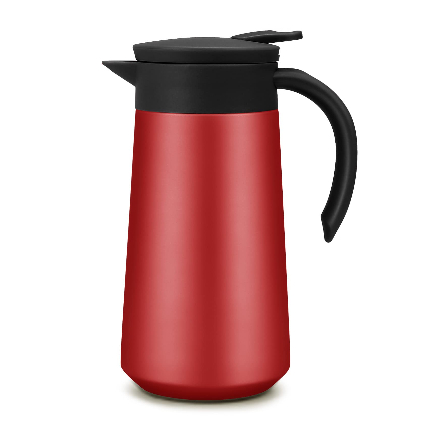 28oz Coffee Carafe Airpot Insulated Coffee Urn Stainless Steel Vacuum Thermal Pot Flask for Hot Water, Tea, Beverage - Keep 9 Hours Hot, 18 Hours Cold