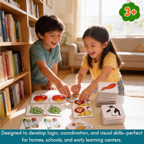 Image of Creative's Kids Pre-School Learning Kit,6-in-1 Pre-School Pack Ages 3-5,Alphabet,Numbers,Shapes & Colours,Puzzles & Card Games,Games for Cognitive Development,Homeschool & Special Needs Learning