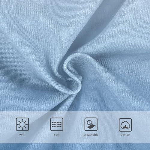 Joisal Toddlers Underwear Floral 2t Cotton Cute Panties Girl Aesthetic Briefs Kids Undies Elegant Blue Mineral Gradient3