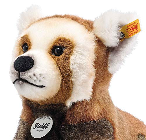 Steiff Bendi Roter Panda, Original Plüschtier 30 cm, Wildtier Plüschpanda sitzend, Kuscheltier für Kinder, National… – Bild 2