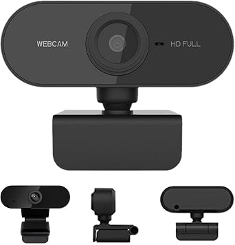 USB Web - 720P HD 1.5m Cable Computer, Built-in Mic Video Cam, Manual Focus Streaming Device, Plug Play Laptop Accessories | Crisp Video Call Webcam for Online Class Conference by Strea