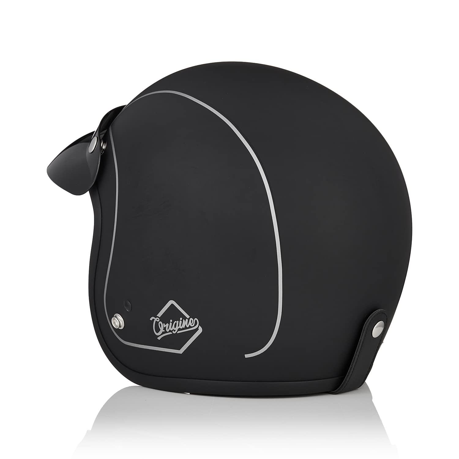 ORIGINE Open Face kask motocyklowy typu jet, z wizjerem przeciwsłonecznym, kask na skuter, dopuszczony ECE 22.06