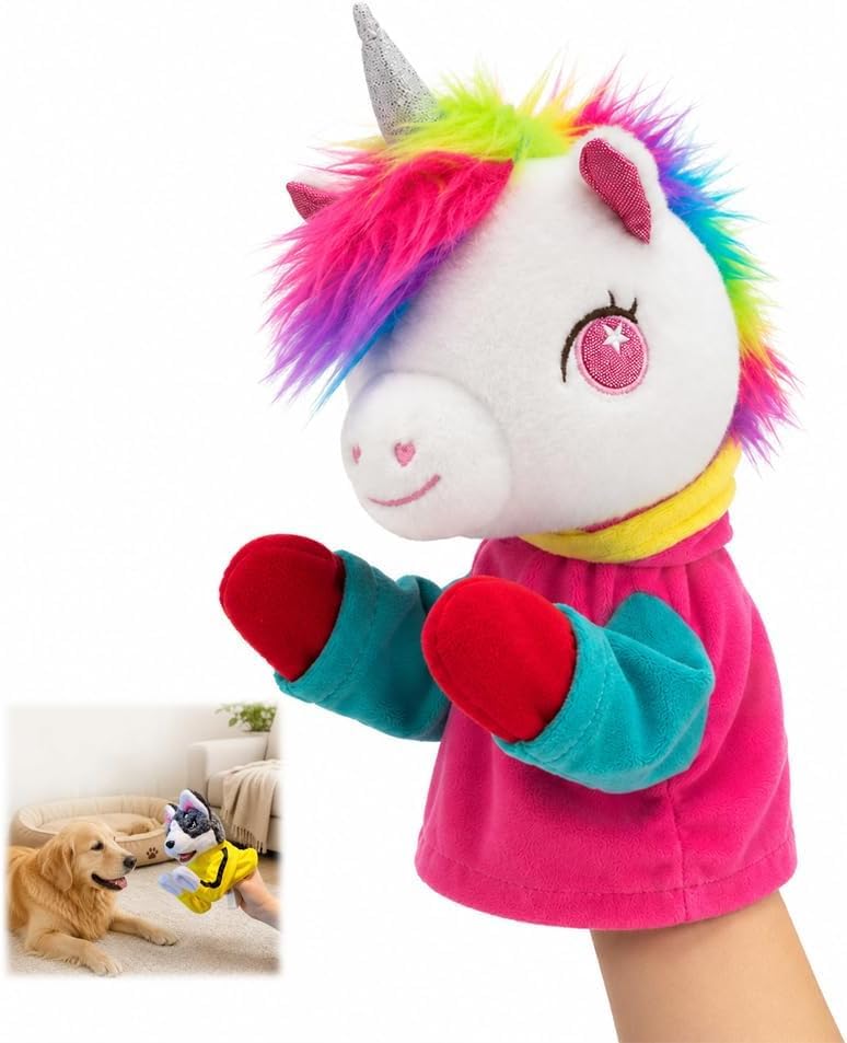 Kung Fu Husky Punching Puppet | Animal Boxing Hand Puppet