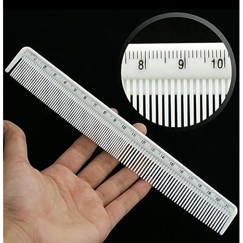 Coiffure Extensions Counting Cutting Comb | Cutting Comb | Hair Comb | Heat Resistant Cutting Comb Cover
