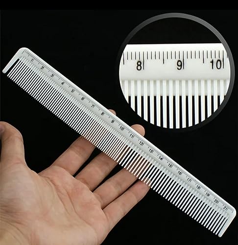Peine de medición resistente al calor Coiffure Extensions miniatura 1