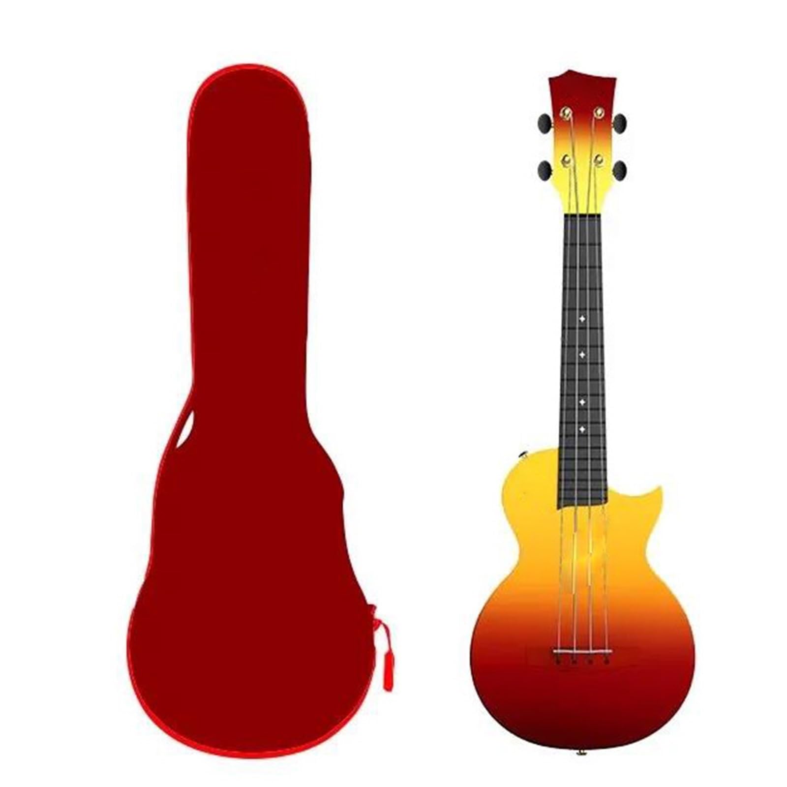 Profesjonalna Ukulele 23 Calowe Ukulele Z Włókna Węglowego Odpowiednie Dla Początkujących Dorosłych I Profesjonalistów