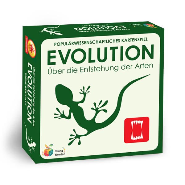 Evolution – Strategisches Kartenspiel über Tiere & Natur, taktisches Brettspiel, Gesellschaftsspiel & Wissenschaftsspiel, Familienspiel für Jugendliche & Erwachsene ab 12 Jahren