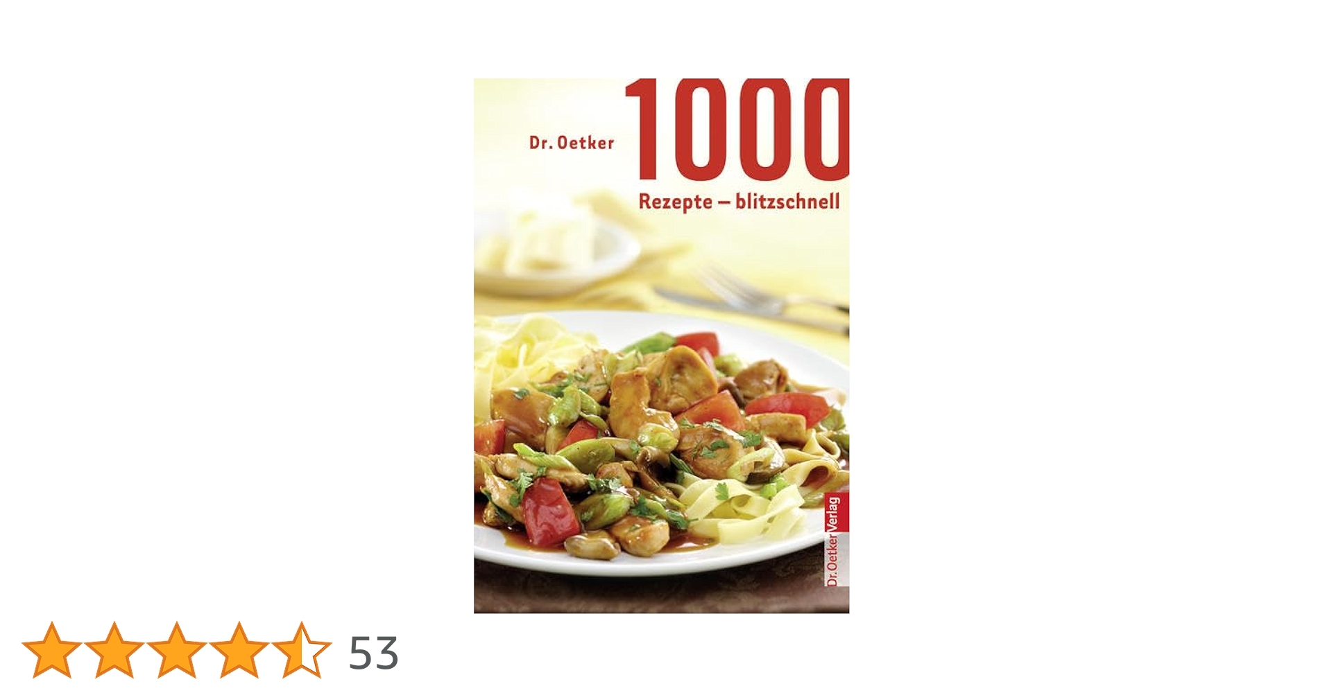 1000 Rezepte blitzschnell (Sonderausgabe) : Dr. Oetker