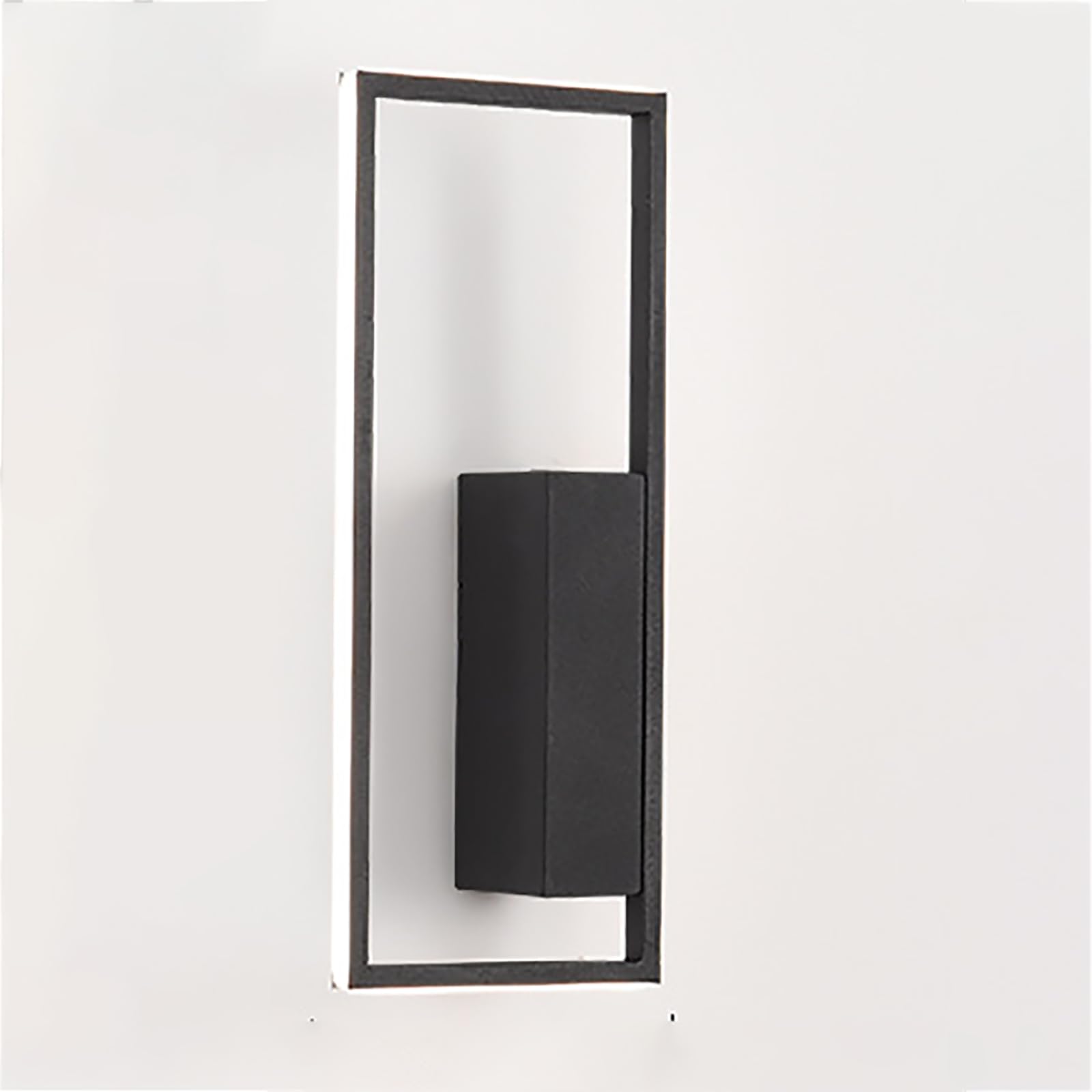 SXWNBIFH wall lamp Wall Lights For Living Room, LED Indoor Wall Lamp With Warm/Natural/White Light, 3 Brightness Levels, For Bedroom Farmhouse Bedside Reading Light(Size:S Single-Heads,Color:Black)