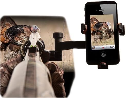S4 Gear JackKnife Smartphone Tube Mount for use on your Shotgun,ATV, Golf Cart, Etc. Compatible with iPhone, Samsung Galaxy and more