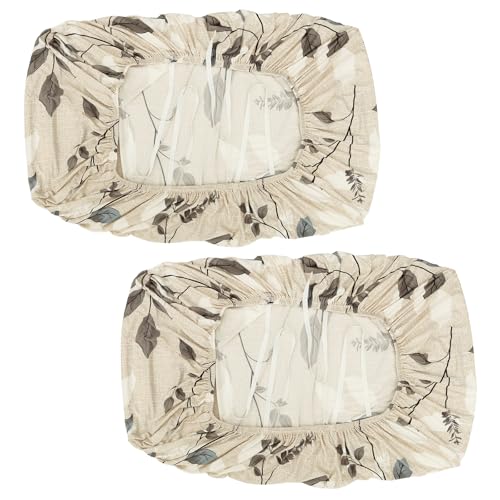 ZLHETWT RV Cushion Covers, RV Dinette Cushion Cover, Polyester Camper Sofa Protector Washable Stretchable Camper Bench Cushion Slipcover for RV Sofa (Style B)