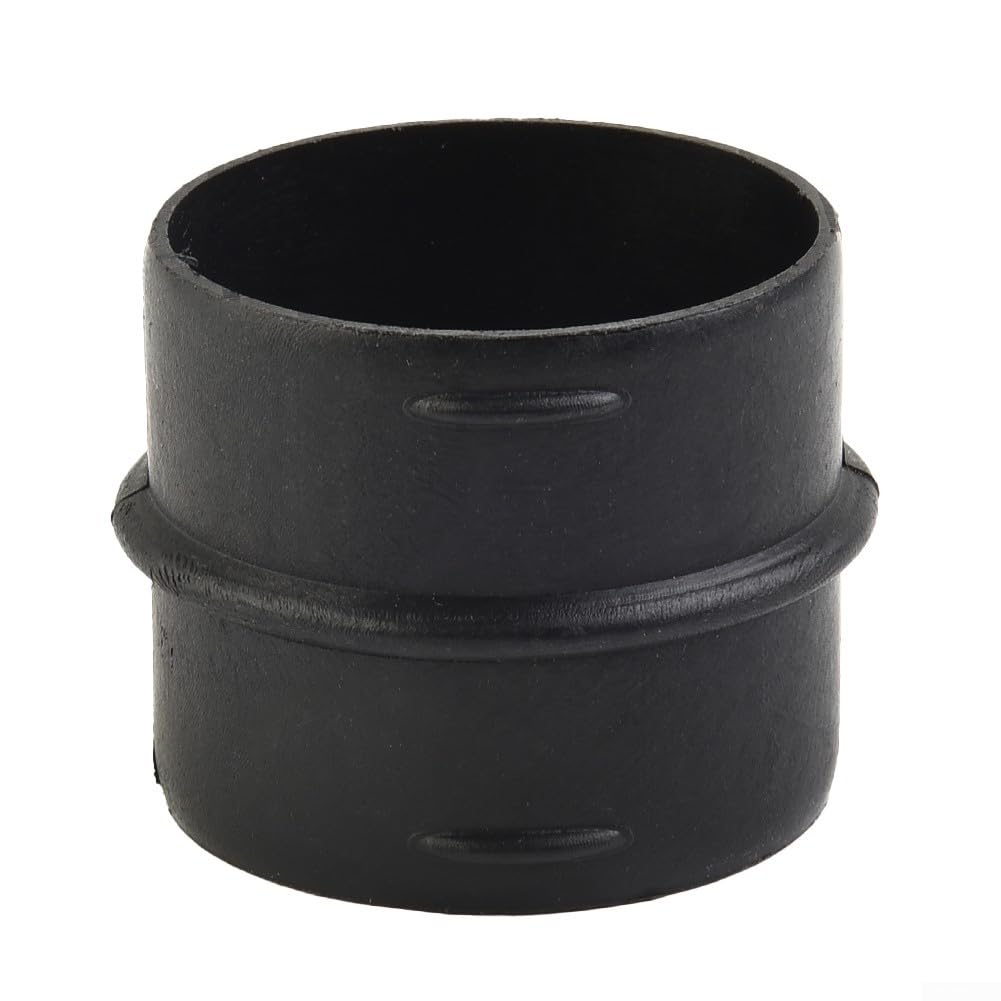Yhenlovtt 221000010005 Connettore per condotto dell'aria da 60 mm, tubo di prolunga in plastica nera, compatibile con sistema di riscaldamento per auto Eberspacher-Webasto