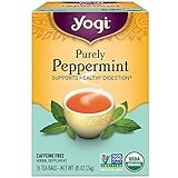 Yogi Herbal Tea Bags, Purely Peppermint 16 ea