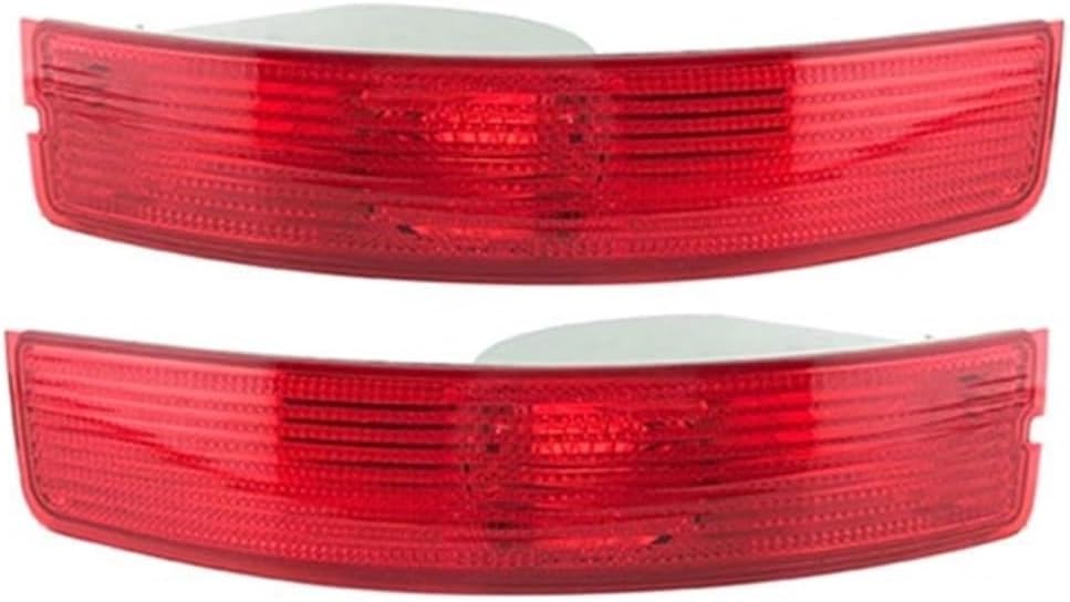 31213647 31111185 Car Rear Reflector Bumper Light Rear Fog Lamp Brake Light Without Bulbs Left Right Compatible For Volvo XC90 2007-2014(1 Pair)