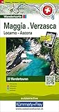 smartphone karte zuschneiden  Maggia, Verzasca, Locarno-Ascona Tourenwanderkarte: Nr. 18, 33 Wandertouren, 1:50 000, mit kostenlosem Download für Smartphone Karten, Tourenführer, ... Autobus (Kümmerly+Frey Touren-Wanderkarten)