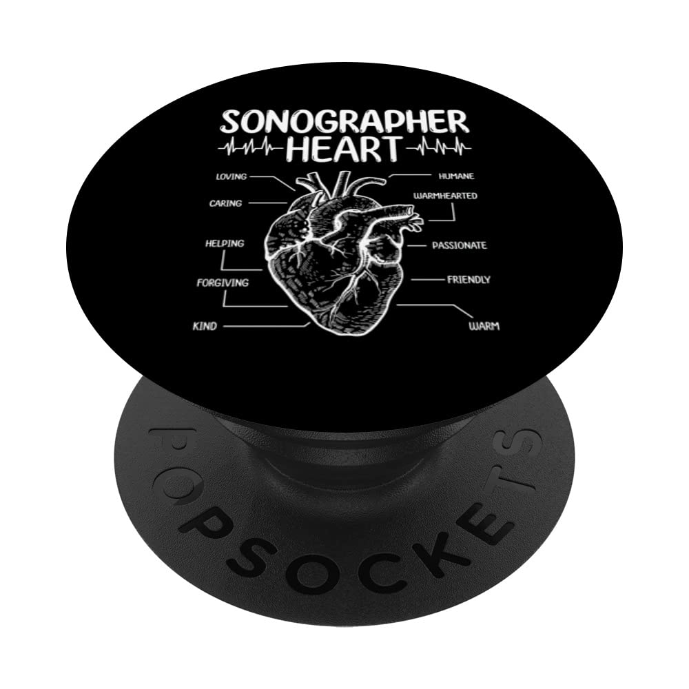 Sonographer Accessoires for Work Ultra Tech Essentials PopSockets Swappable PopGrip