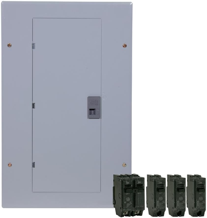 ABB TM2010CCUBK1 PowerMark Gold 100A Main Breaker Load Center - 20-Space 20-Circuit Indoor Panel, Copper Bus, 22kAIC