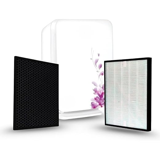 H14 HEPA Activated Carbon Filter Set Compatible with Knet