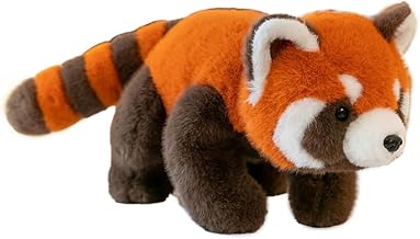 Red Panda Plush Toy, 30 cm Mini Red Panda, Red Panda Plush, Raccoon Soft Toy, Red Panda Toy, Gift for Children Christmas and Birthdays