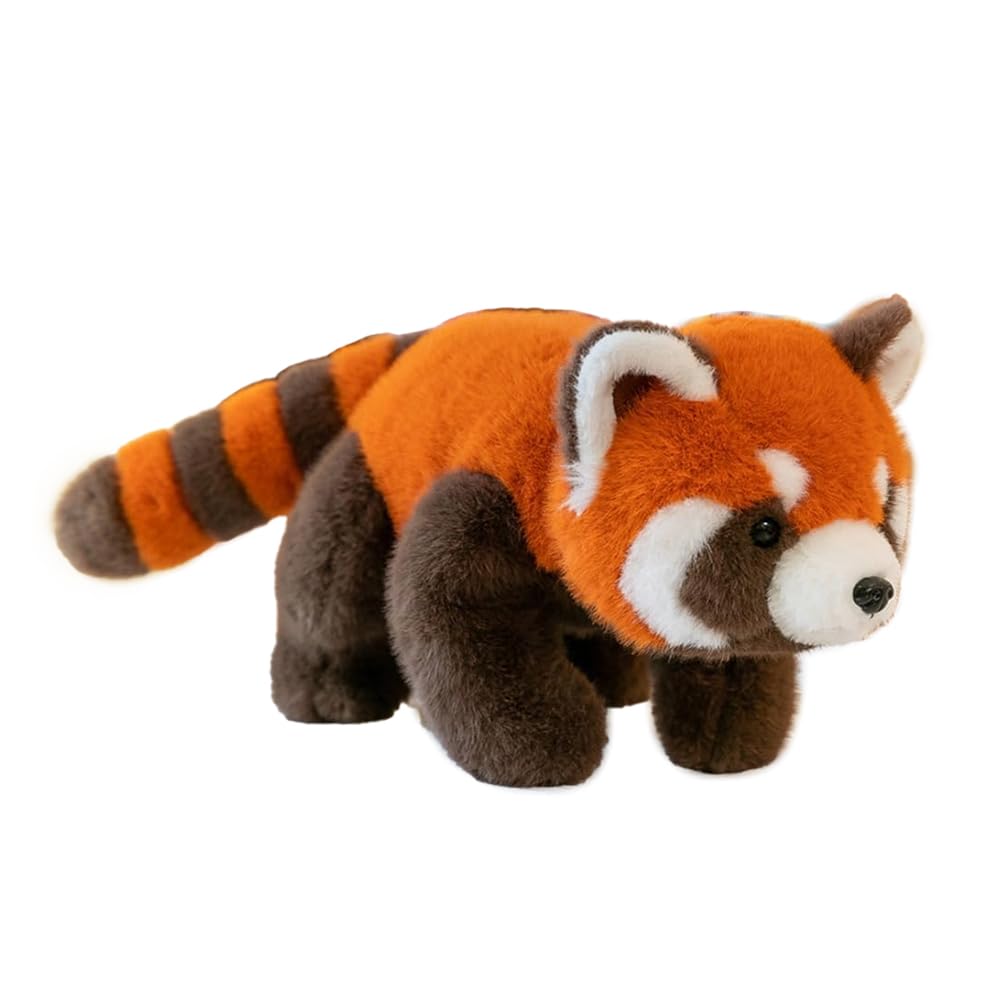 Czerwona panda pluszowa zabawka, 30 cm, pluszowa zabawka, czerwona panda, czerwona panda, pluszowa zabawka, szop, RedPanda, pluszowe zwierzątko, prezent dla dziewcząt i chłopców