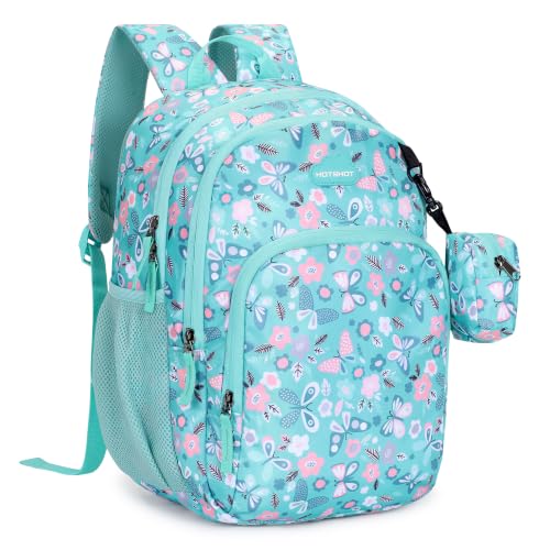 Image of BEAUTY GIRLS BY HOTSHOT PANDA 1837|school bag for girls|kid backpack for girls|15.5INCH|water resistant|20 L school bag