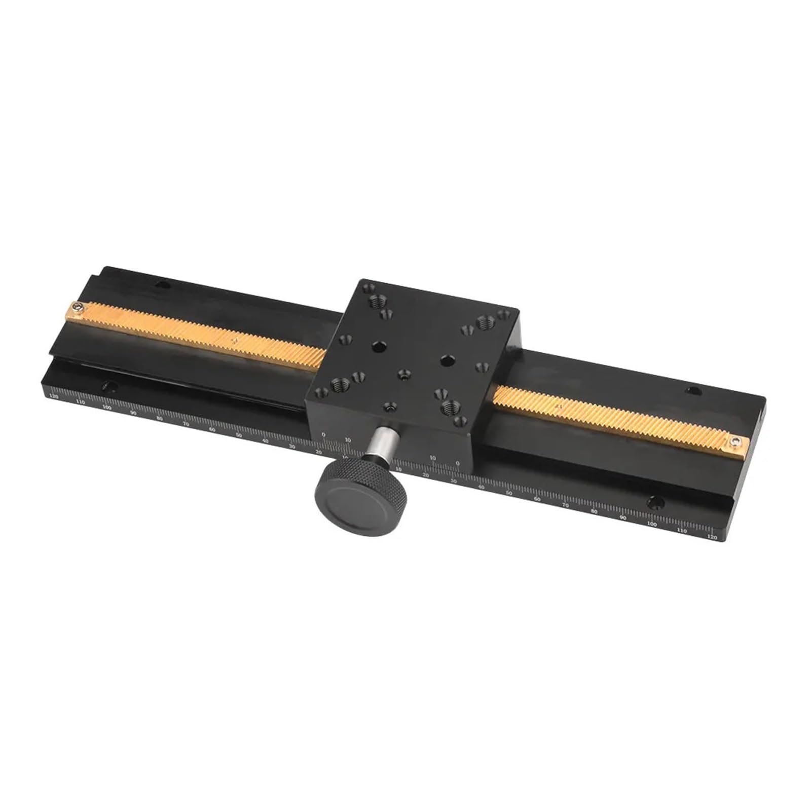 IGNVXMGKP X Axis Dovetail Groove Linear Fine Sliding Table LWX60 Manual Displacement Stage Long Stroke Trimming Platform LWX60-L-100-500mm(150mm)