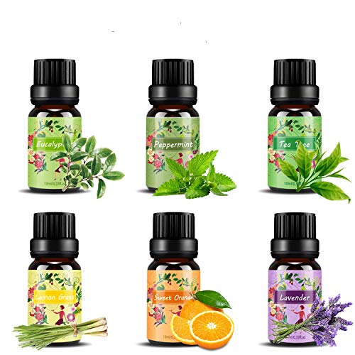 Set de aceites esenciales,100% Natural Puro Aromaterapia Aceite Aromático
